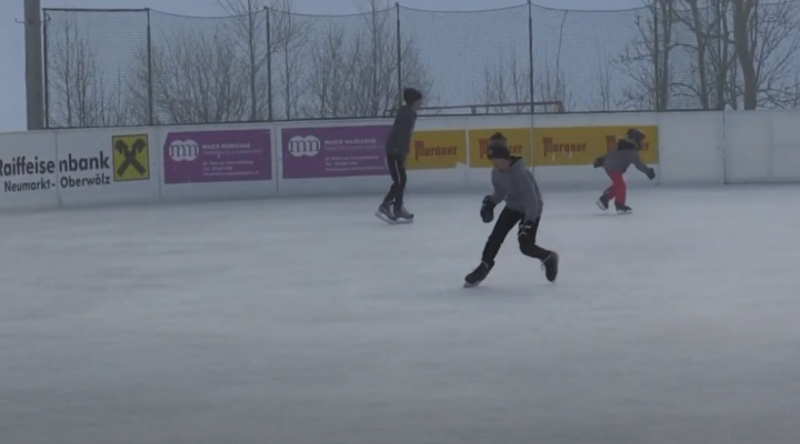 Eislaufsaison in St. Peter am Kammersberg eröffnet