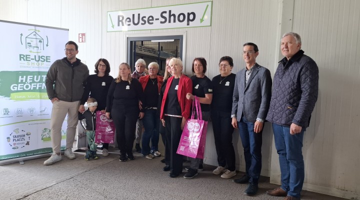 Eröffnung des Re-use Shop beim Abfallwirtschaftsverband Murau