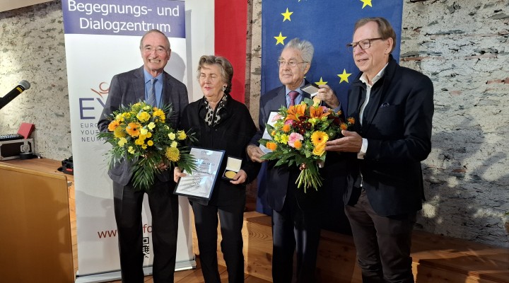 EYFON Europafest in Neumarkt mit Verleihung der Friedensmedaillen